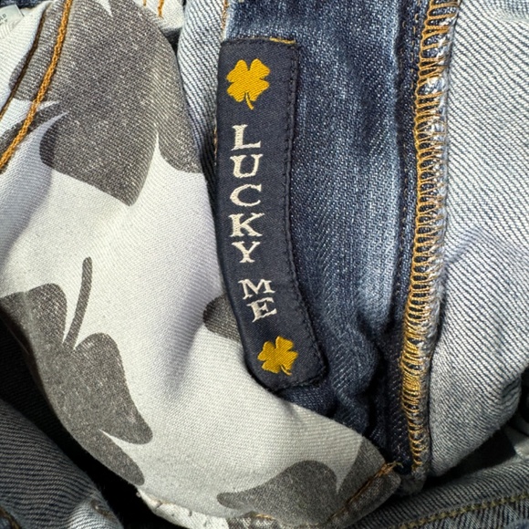 Lucky Brand Jeans Mens 32x32 181 Relaxed Straight Denim Blue American Solid Work - Picture 7 of 11